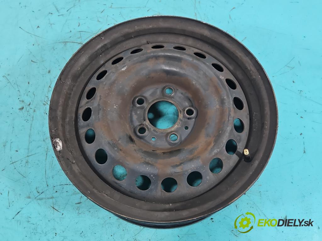 Nissan Qashqai I J10 2006-2013 1.6 16V 117 hp manual 86 kW 1598 cm3 5- Felga ocelový 16"