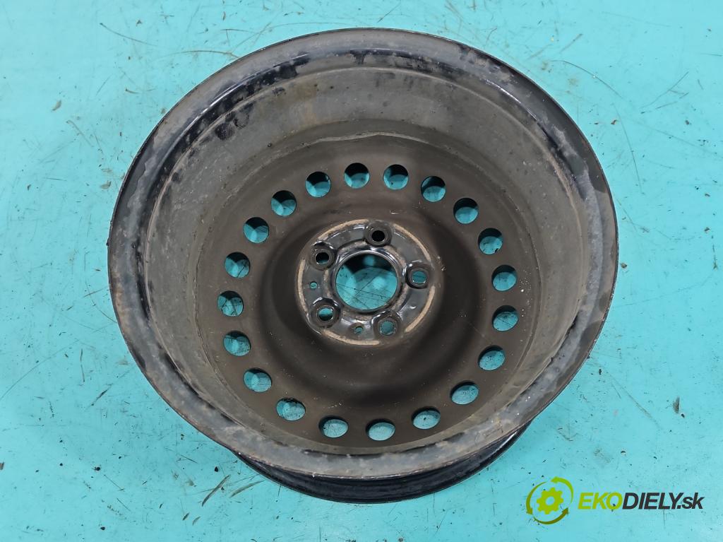 Nissan Qashqai I J10 2006-2013 1.6 16V 117 hp manual 86 kW 1598 cm3 5- Felga ocelový 16"