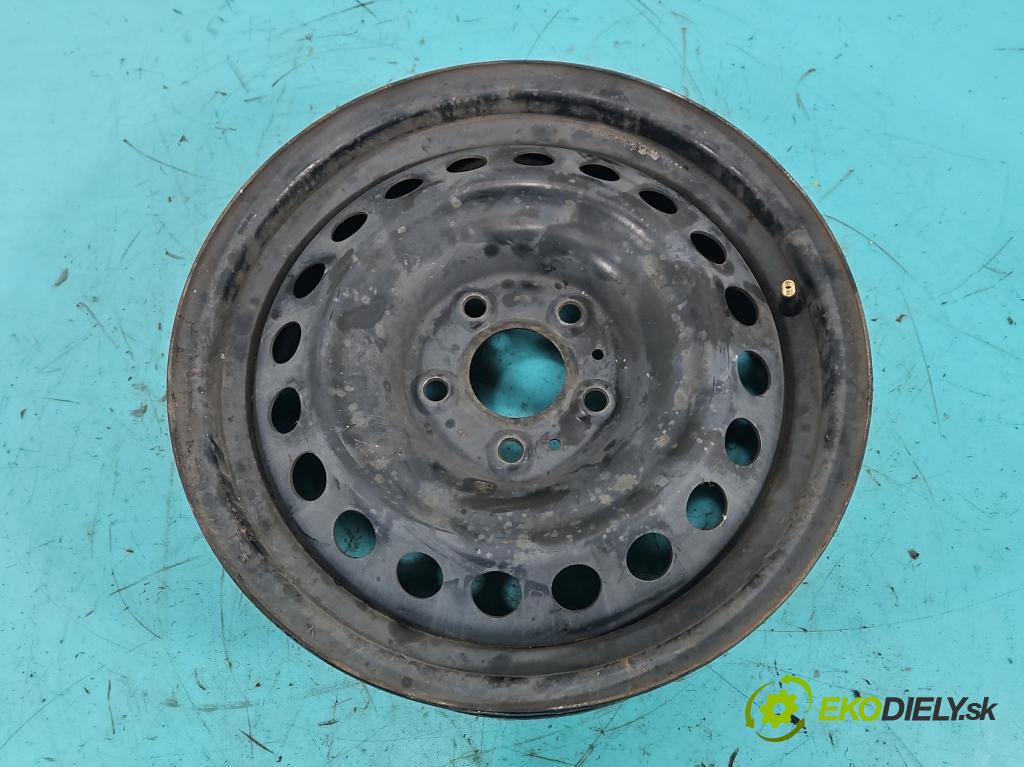 Nissan Qashqai I J10 2006-2013 1.6 16V 117 hp manual 86 kW 1598 cm3 5- Felga ocelový 16"