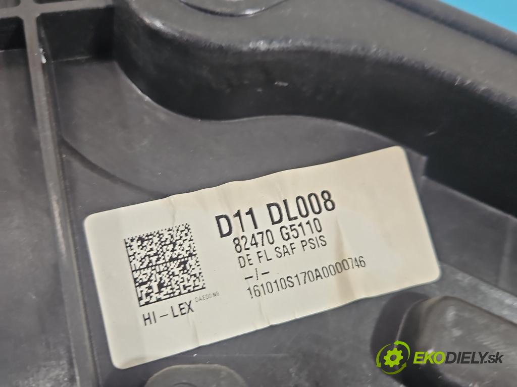 Kia Niro I 2016-2022 1.6 GDI 105 HP automatic 77 kW 1580 cm3 5- mechanizmus okna predné ľavý 82450-G5010