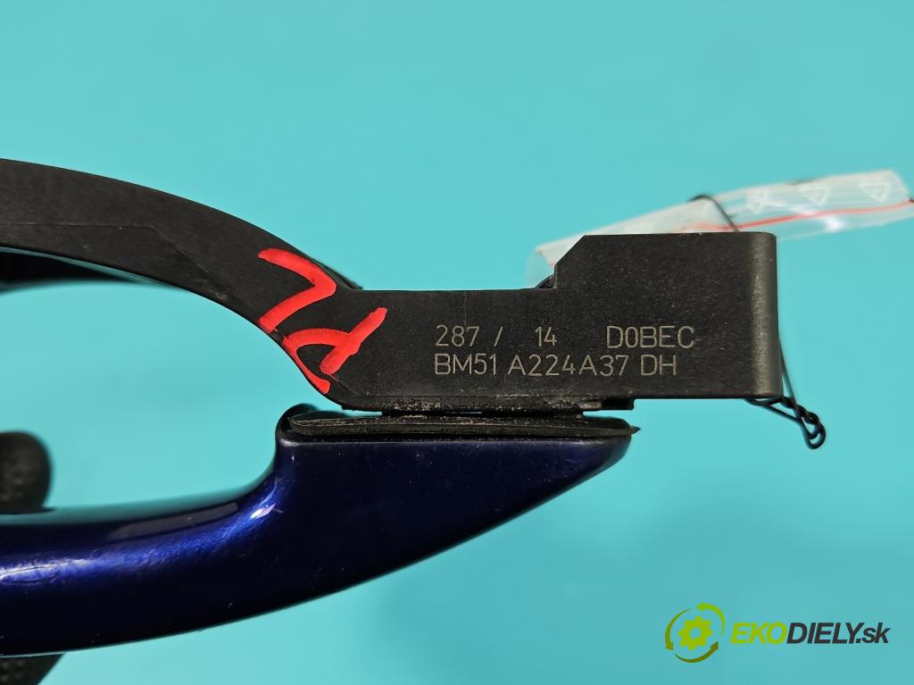 Ford Focus Mk3 2010-2018 1.6 tdci 95 HP manual 70 kW 1560 cm3 5- rukoväť predné ľavé mimo: BM51-A224A37-DH (Kľučka dverí vonkajšia predná ľavá)