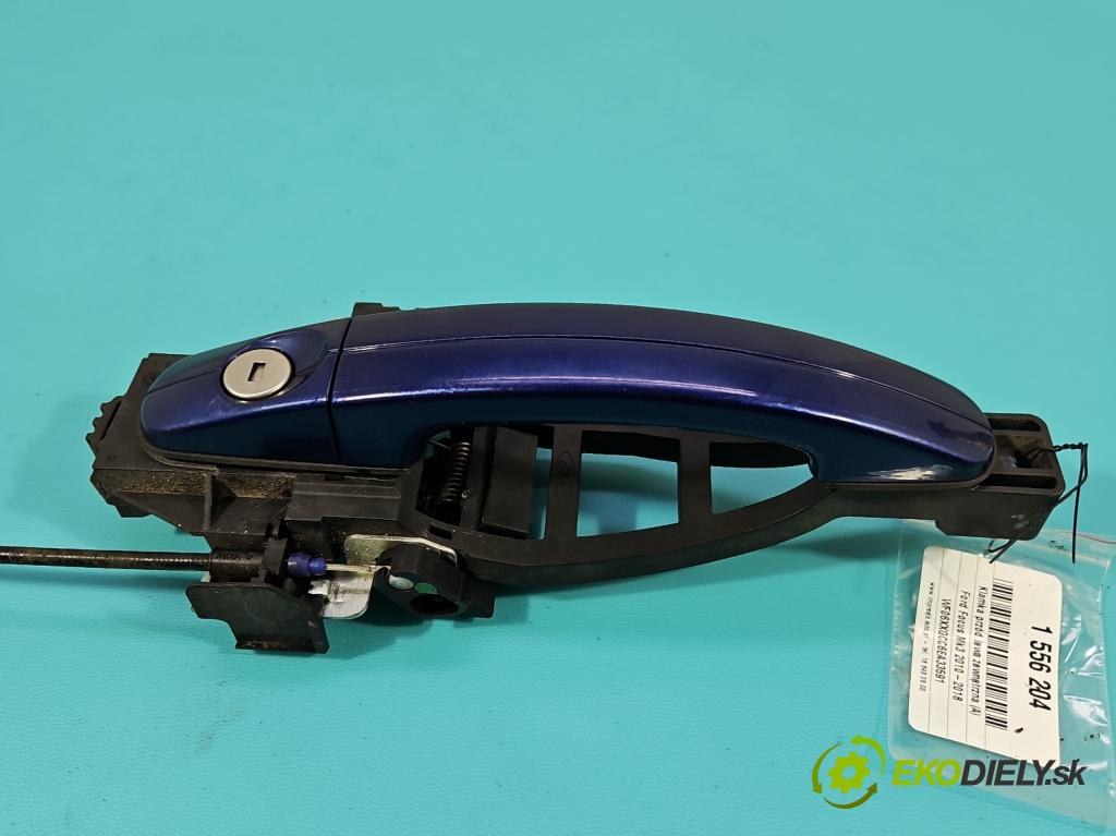 Ford Focus Mk3 2010-2018 1.6 tdci 95 HP manual 70 kW 1560 cm3 5- rukoväť predné ľavé mimo: BM51-A224A37-DH (Kľučka dverí vonkajšia predná ľavá)