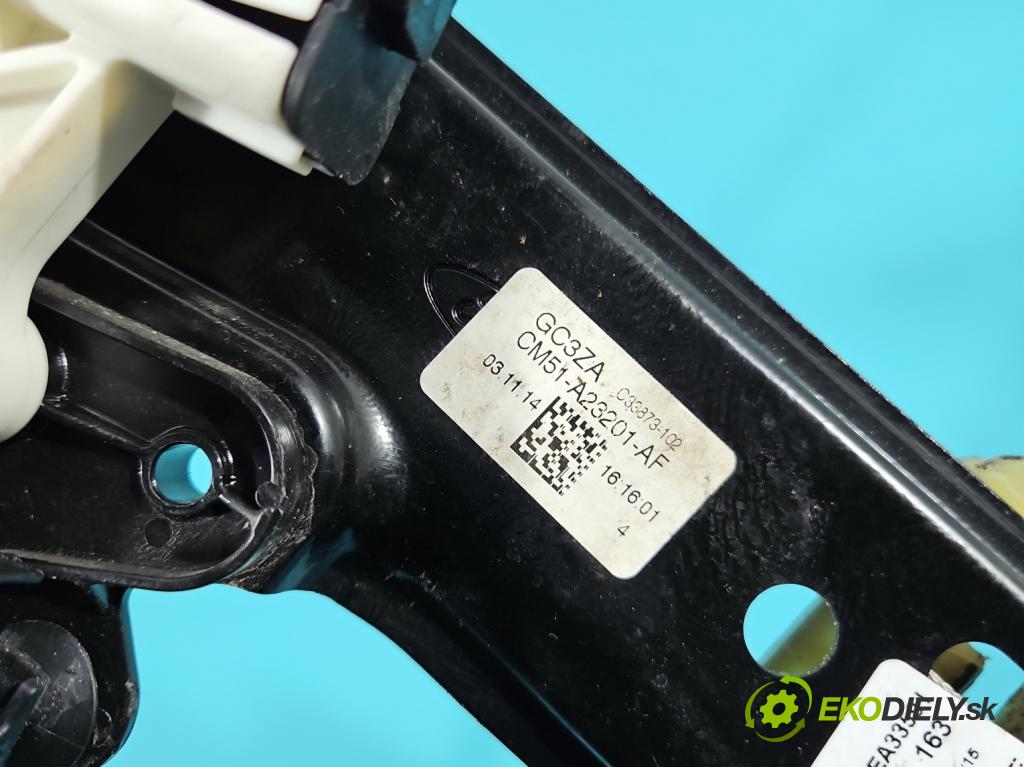 Ford Focus Mk3 2010-2018 1.6 tdci 95 HP manual 70 kW 1560 cm3 5- mechanizmus okna predné ľavý CM51A23201AF