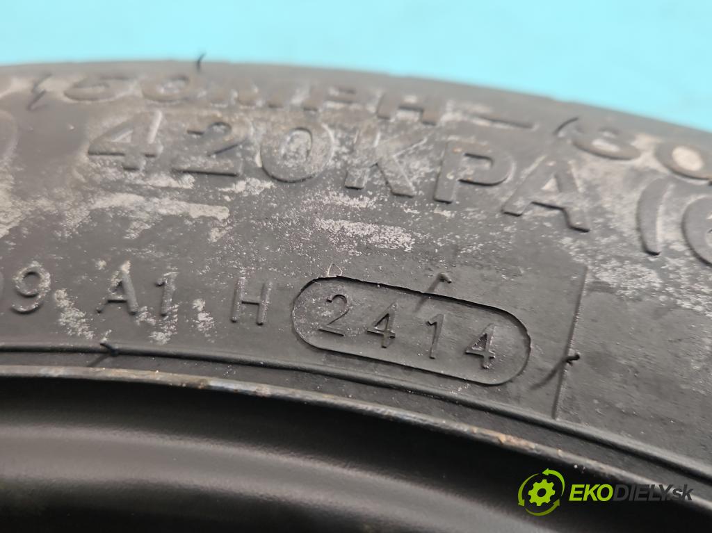 Ford Focus Mk3 2010-2018 1.6 tdci 95 hp manual 70 kW 1560 cm3 5- kolo náhradní 16"