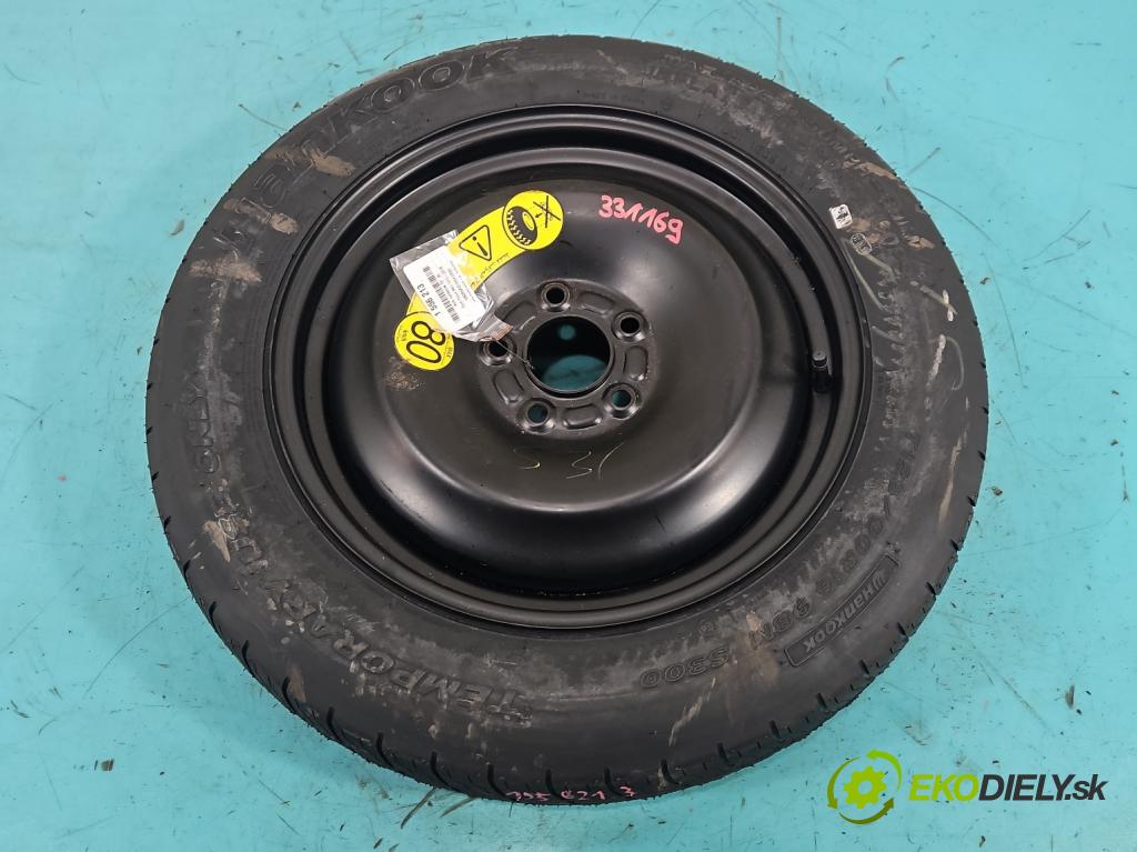 Ford Focus Mk3 2010-2018 1.6 tdci 95 hp manual 70 kW 1560 cm3 5- kolo náhradní 16