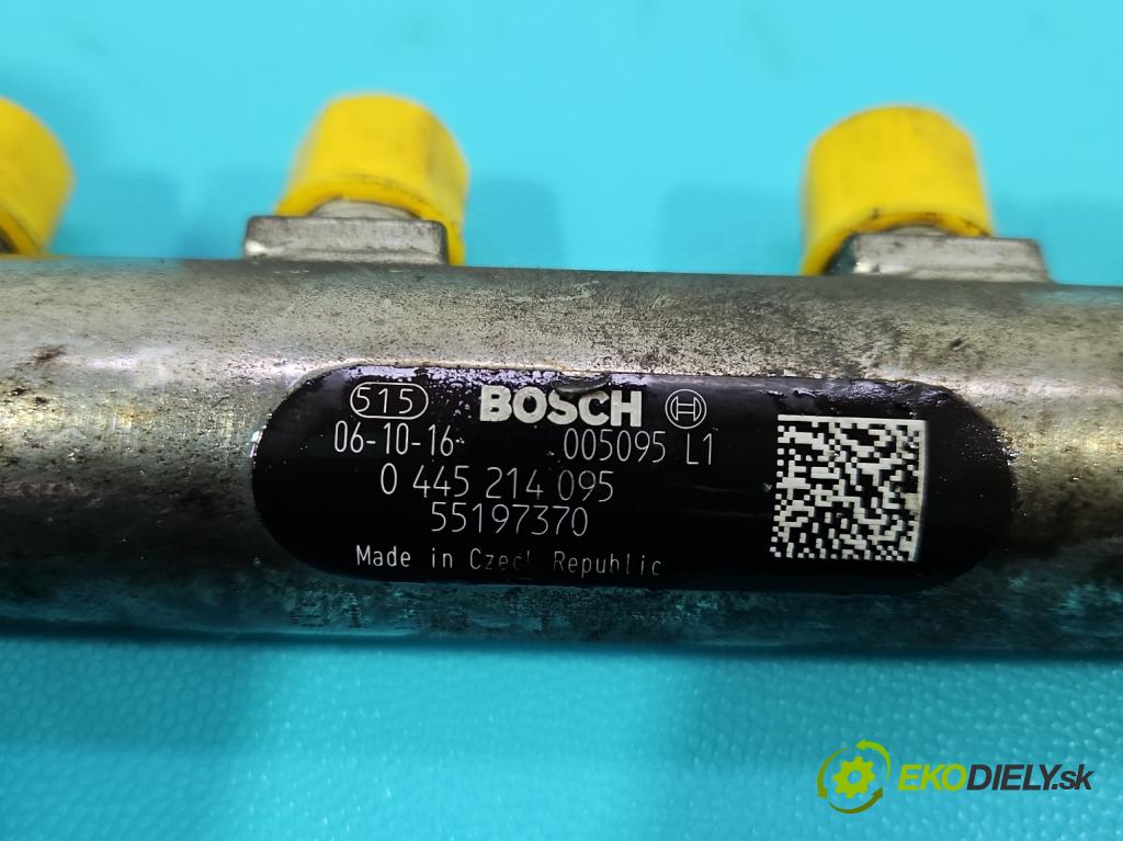 Fiat Croma II 2005-2010 1.9 jtd 120 HP manual 88 kW 1910 cm3 5- lišta vstrekovacia 0445214095 (Vstrekovacia lišta)