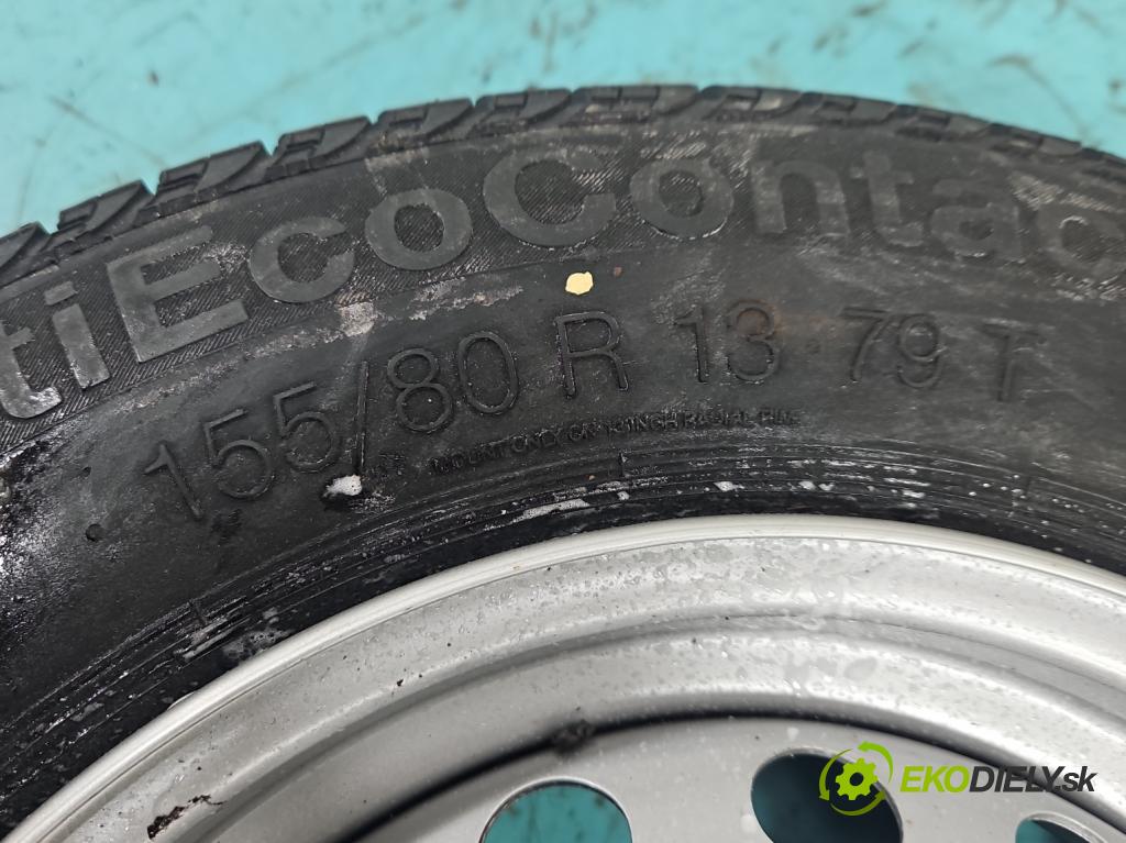 Fiat Panda II 2003-2012 1.1 54 hp manual 40 kW 1108 cm3 5- kolo náhradní 13"