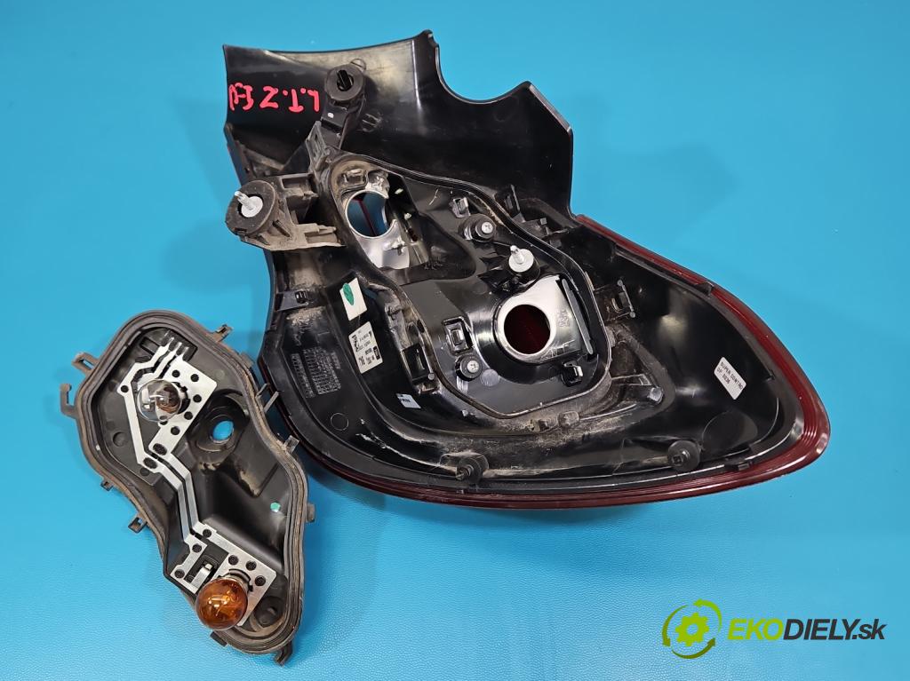 Opel Corsa E 2014-2019 1.3 cdti 75 HP manual 55 kW 1248 cm3 3- svetlo / reflektor zadné ľavé 39012627 (Kľučka dverí ostatné)