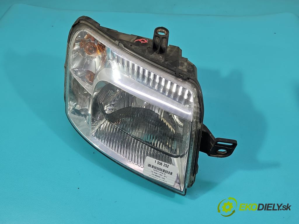 Fiat Panda II 2003-2012 1.1 54 HP manual 40 kW 1108 cm3 5- Reflektor: pravý  (Svetlo predné pravé)