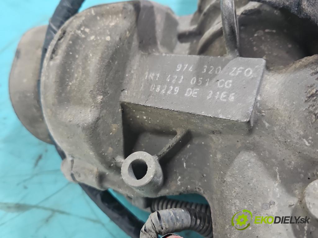 Vw Golf V 2003-2009 1.6 FSI 116 HP manual 85 kW 1598 cm3 5- Ozubené kolo: volant 1K1423051CG