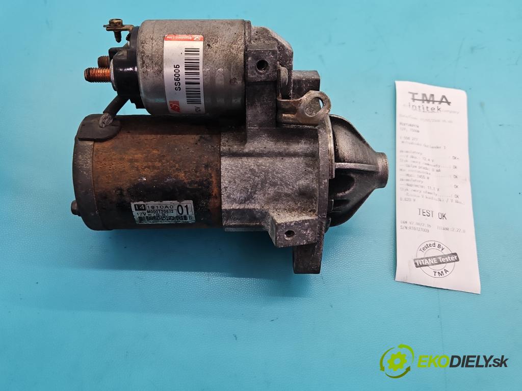 Mitsubishi Outlander I 2003-2006 2.0 16V 136hp manual 100 kW 1997 cm3 5- startér: M000T20672 (Startér)