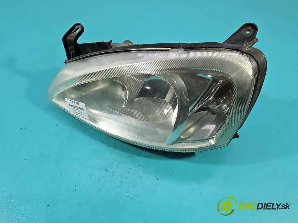 Opel Corsa C 2000-2006 1.2 16V 80 hp manual 59 kW 1229 cm3 3- světlo levý  (Klika dveří ostatní)