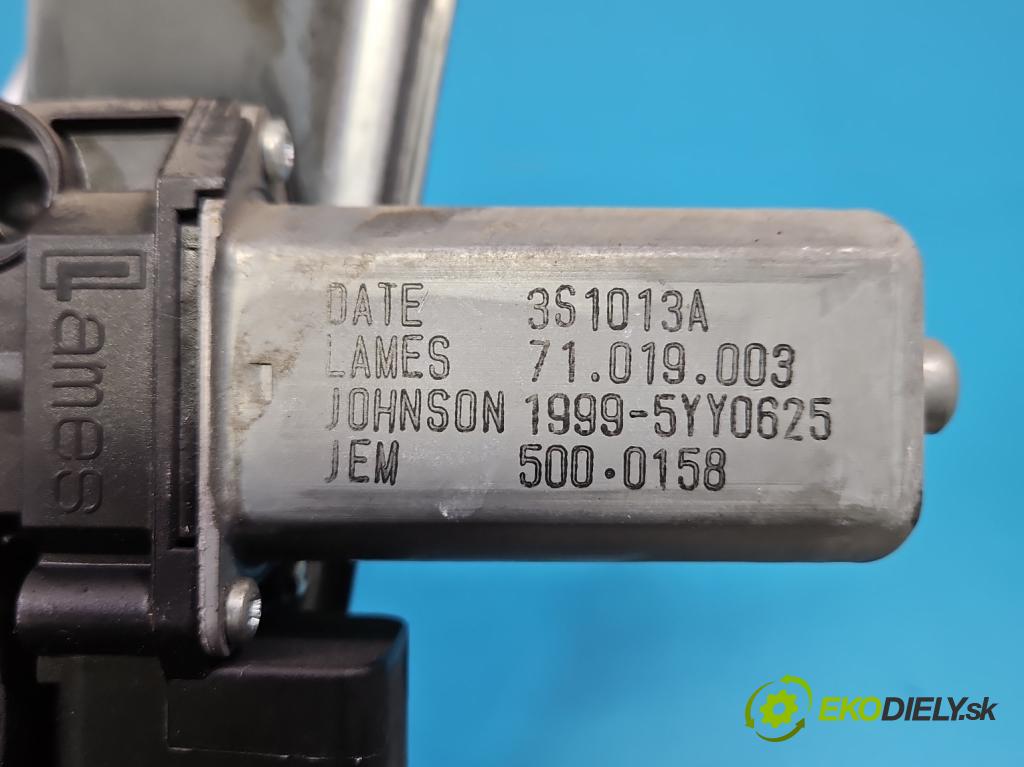 Opel Corsa E 2014-2019 1.3 cdti 75 HP manual 55 kW 1248 cm3 3- mechanizmus okna predné ľavý 71019003