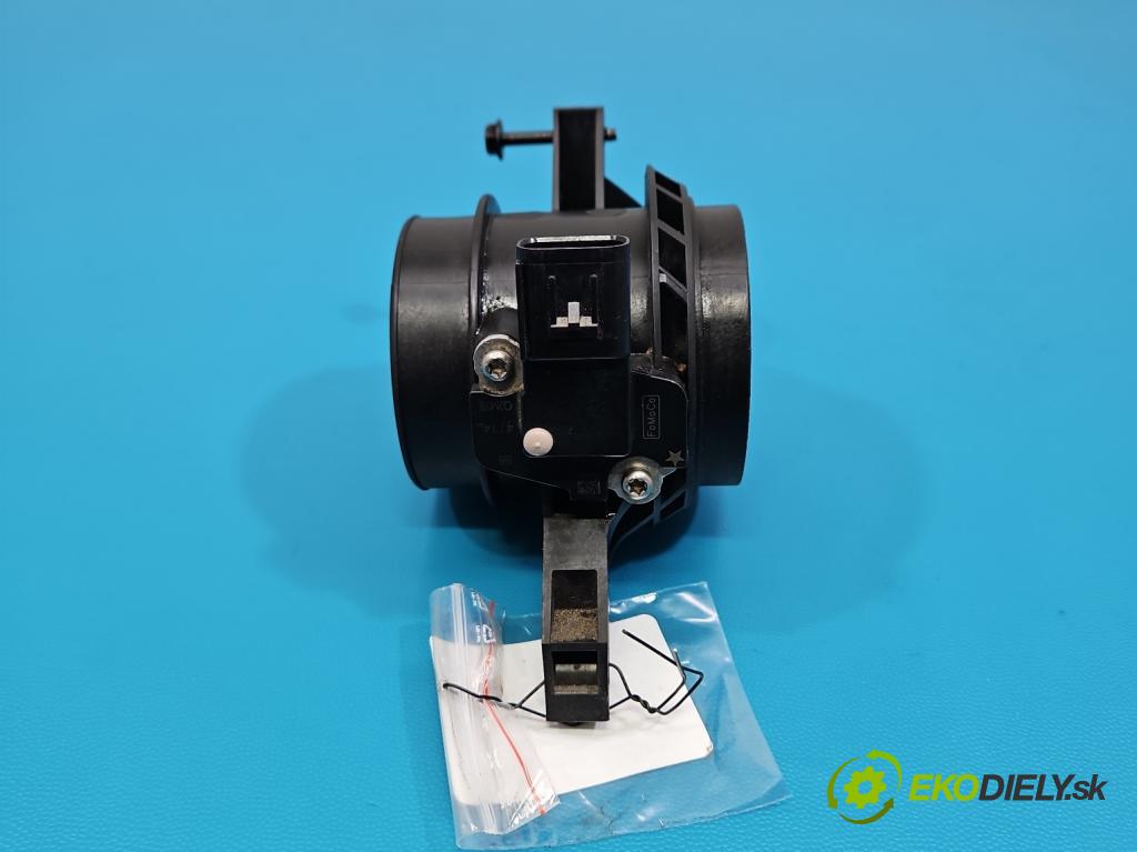 Ford Focus Mk3 2010-2018 1.6 tdci 95 HP manual 70 kW 1560 cm3 5- průtokoměr: 7M5112B579BB (Váha vzduchu)