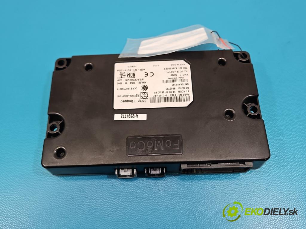 Ford Focus Mk3 2010-2018 1.6 tdci 95 hp manual 70 kW 1560 cm3 5- řídící jednotka E1BT-14D212-FE