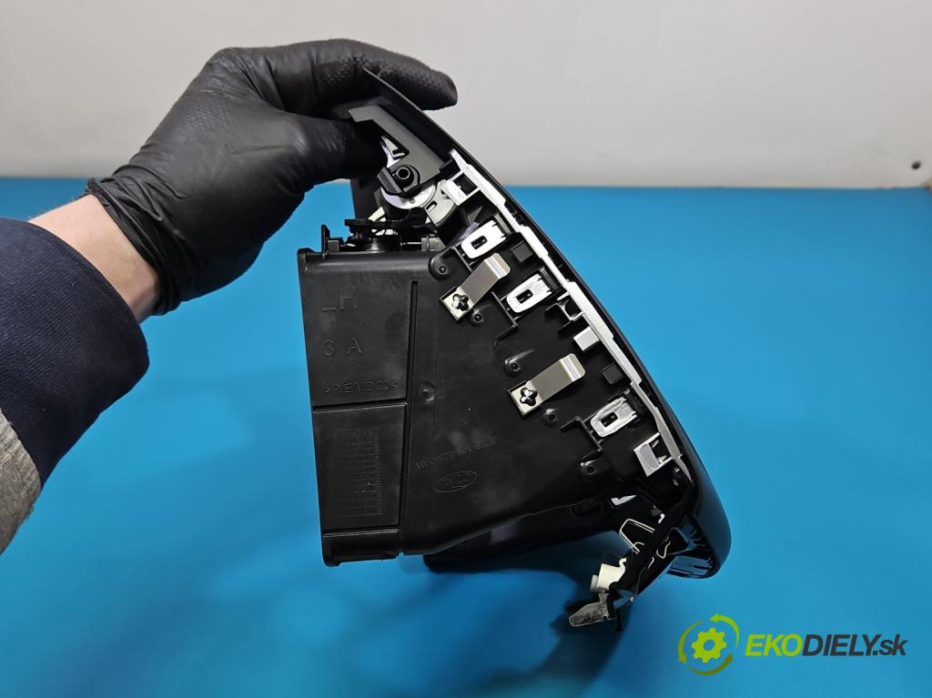 Ford Focus Mk3 2010-2018 1.6 tdci 95 HP manual 70 kW 1560 cm3 5- Mřížka: kúrenia stredová F1EB-A014L21-BA (Mriežka kúrenia (fukár))