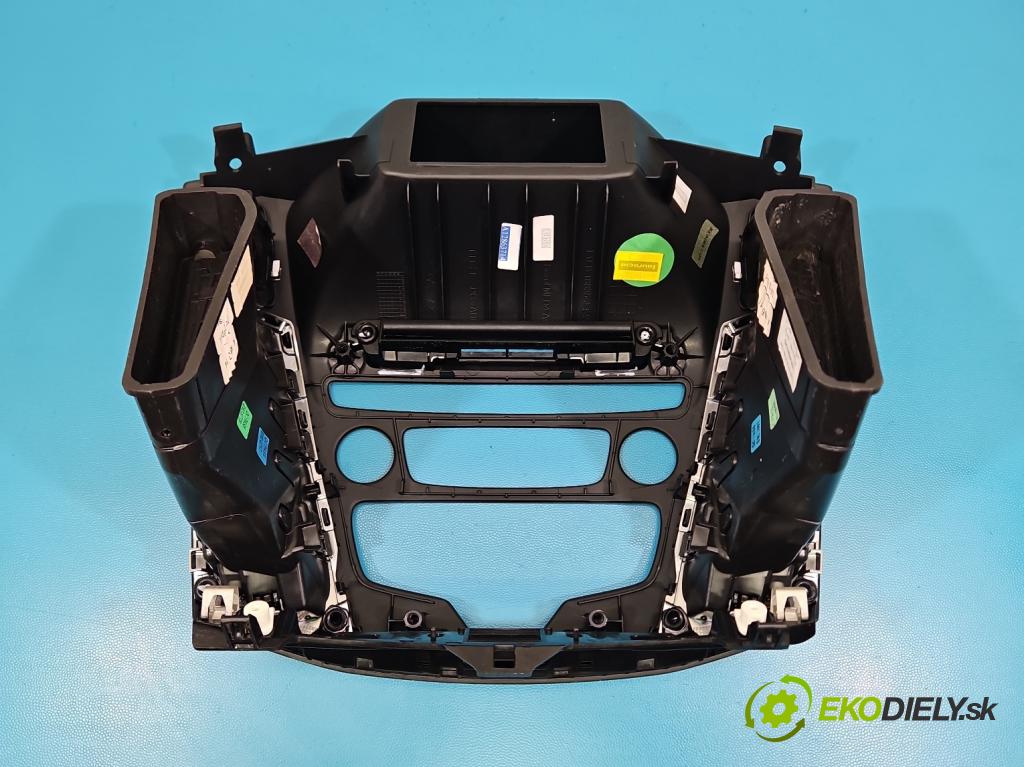 Ford Focus Mk3 2010-2018 1.6 tdci 95 HP manual 70 kW 1560 cm3 5- Mřížka: kúrenia stredová F1EB-A014L21-BA (Mriežka kúrenia (fukár))