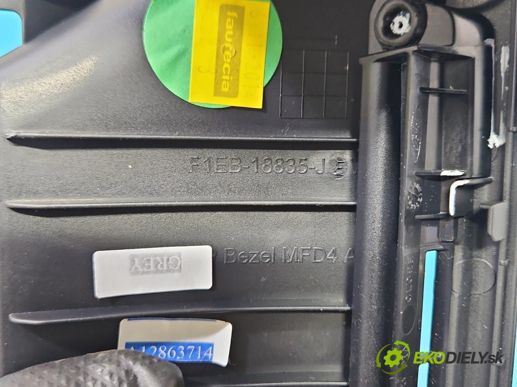 Ford Focus Mk3 2010-2018 1.6 tdci 95 HP manual 70 kW 1560 cm3 5- Mřížka: kúrenia stredová F1EB-A014L21-BA (Mriežka kúrenia (fukár))