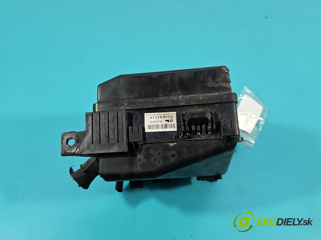 Mitsubishi Outlander I 2003-2006 2.0 16V 136hp manual 100 kW 1997 cm3 5- skříňka pojistková 51210-0123 (Pojistková skříňka)
