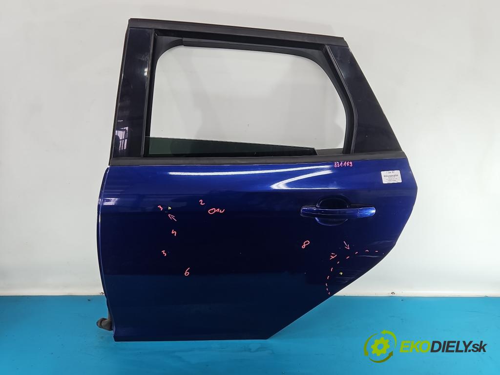 Ford Focus Mk3 2010-2018 1.6 tdci 95 HP manual 70 kW 1560 cm3 5- dvere zadné ľavé  (Kľučka dverí ostatné)