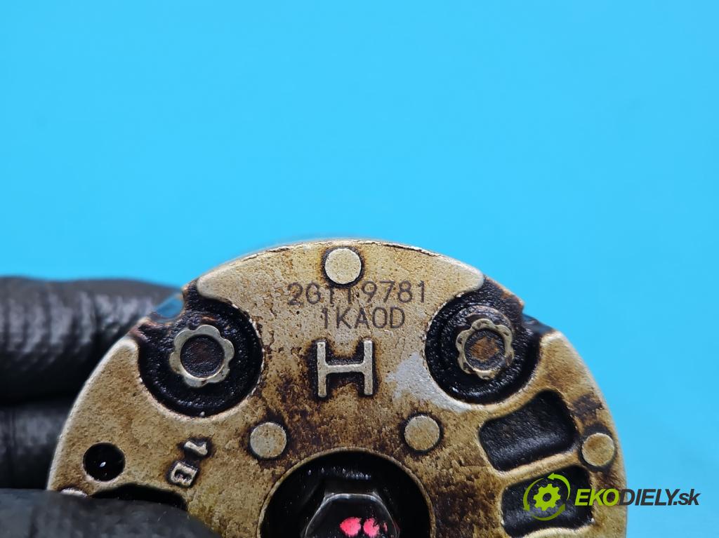 Nissan Qashqai I J10 2006-2013 1.6 16V 117 hp manual 86 kW 1598 cm3 5- kolo fází vačkový 2GTT97811KA0D