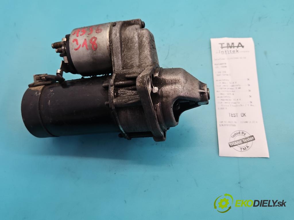 Opel Corsa C 2000-2006 1.2 16V 80 hp manual 59 kW 1229 cm3 3- startér:  (Startér)