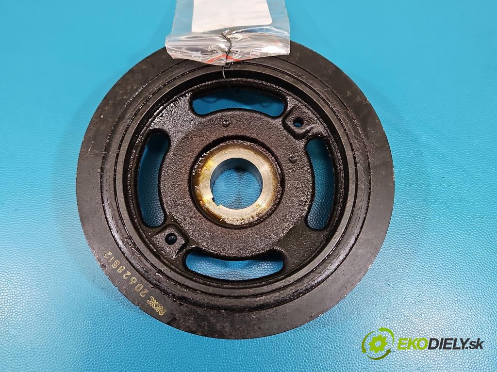 Nissan Qashqai I J10 2006-2013 1.6 16V 117 HP manual 86 kW 1598 cm3 5- koleso pás: hriadele kľukovej 20628S12