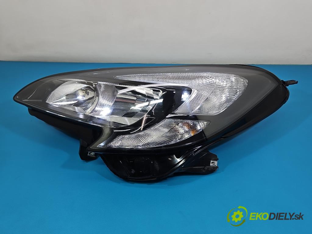 Opel Corsa E 2014-2019 1.3 cdti 75 HP manual 55 kW 1248 cm3 3- Reflektor: ľavý 1EF011830-011 (Kľučka dverí ostatné)