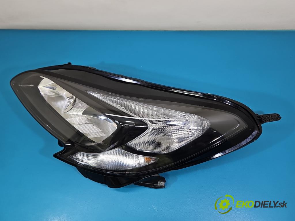 Opel Corsa E 2014-2019 1.3 cdti 75 HP manual 55 kW 1248 cm3 3- Reflektor: ľavý 1EF011830-011 (Kľučka dverí ostatné)