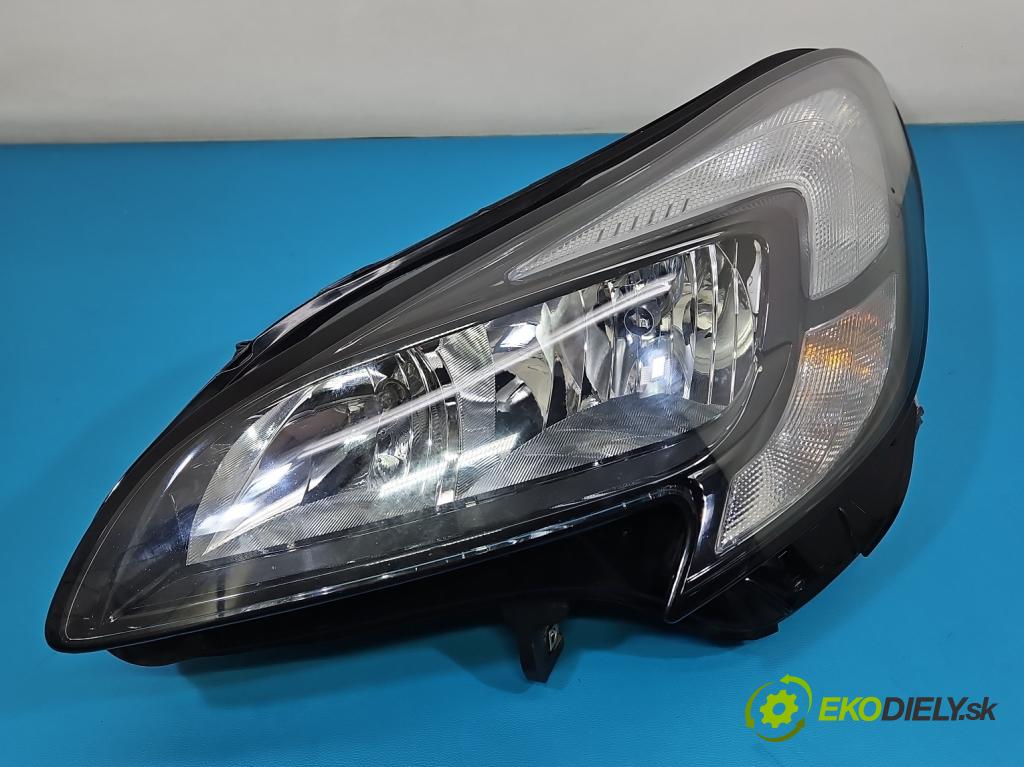 Opel Corsa E 2014-2019 1.3 cdti 75 HP manual 55 kW 1248 cm3 3- Reflektor: ľavý 1EF011830-011 (Kľučka dverí ostatné)