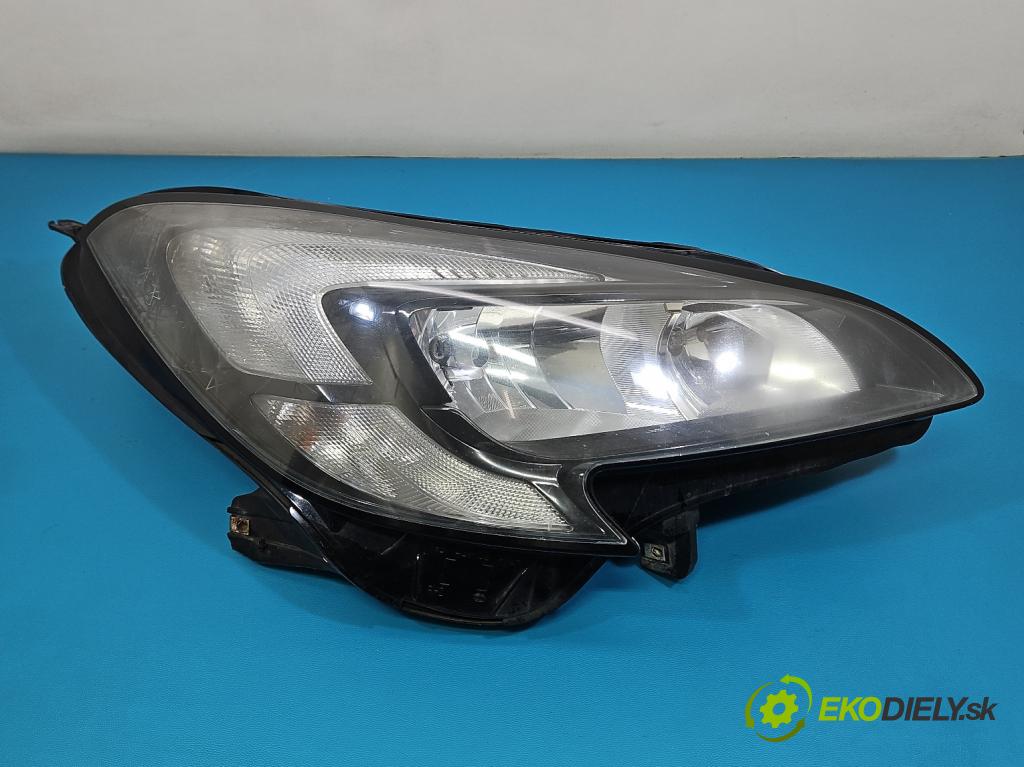 Opel Corsa E 2014-2019 1.3 cdti 75 hp manual 55 kW 1248 cm3 3- světlo pravý 13381336 (Pravé přední světlo)