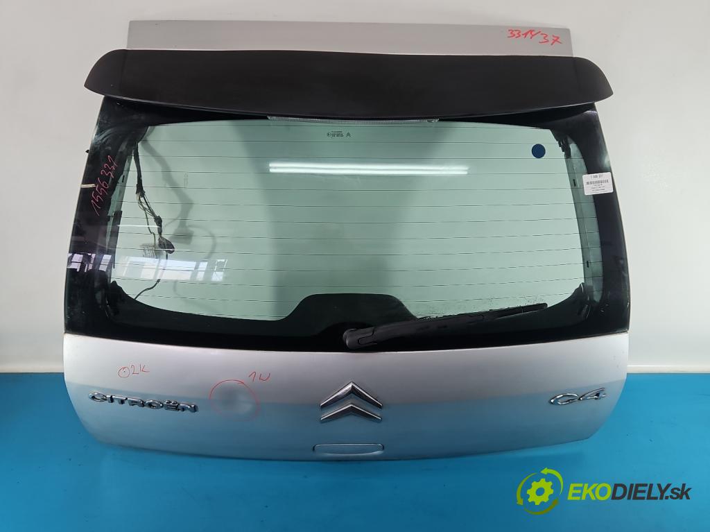 Citroen C4 I 2004-2011 1.6 hdi 90 HP manual 66 kW 1560 cm3 5- zadna kufor (Kapota zadná (kufor))