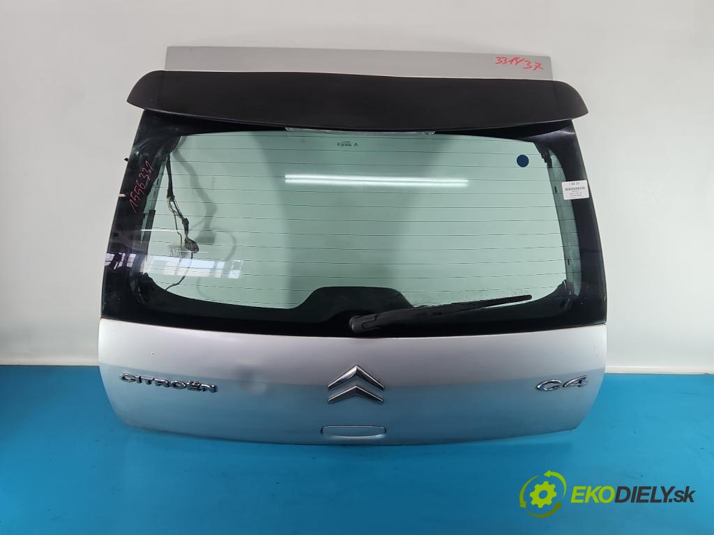 Citroen C4 I 2004-2011 1.6 hdi 90 HP manual 66 kW 1560 cm3 5- zadna kufor  (Kapota zadná (kufor))