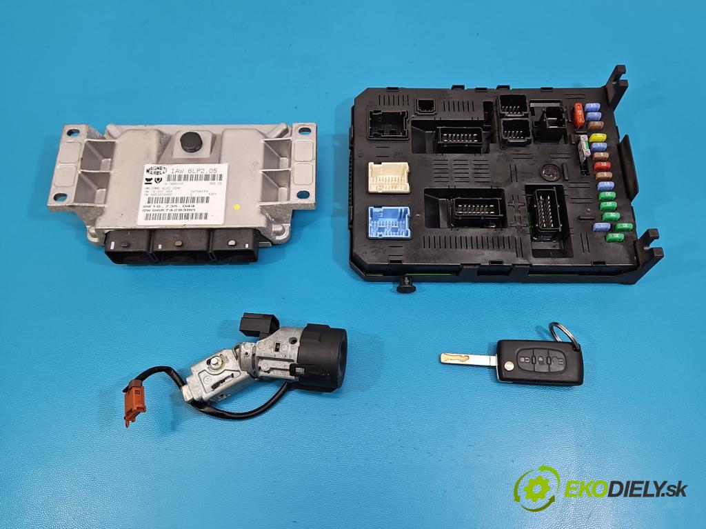 Citroen C4 I 2004-2011 1.4 16V 88 HP manual 65 kW 1360 cm3 3- riadiaca jednotka motora IAW 6LP2.05