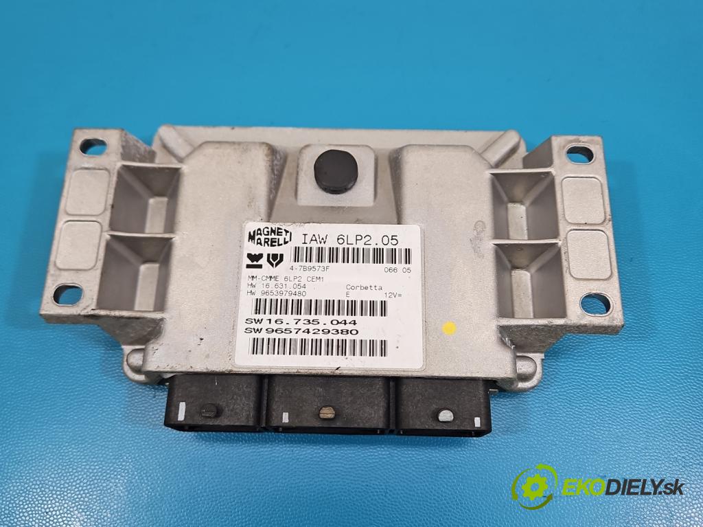 Citroen C4 I 2004-2011 1.4 16V 88 HP manual 65 kW 1360 cm3 3- riadiaca jednotka motora IAW 6LP2.05