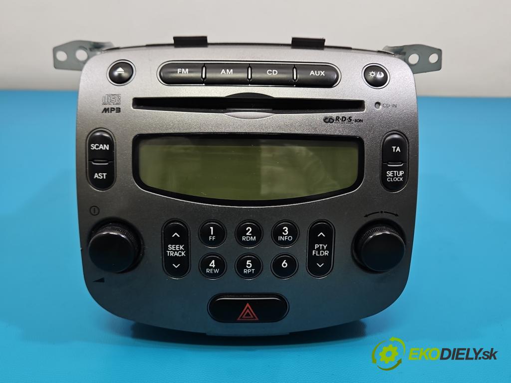 Hyundai I10 I 2008-2013 1.1 69KM manual 50.8 kW 1086 cm3 5- Radio originál 96100-0X231RA5