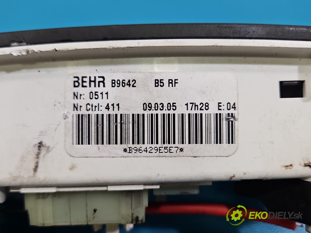 Citroen C4 I 2004-2011 1.4 16V 88 HP manual 65 kW 1360 cm3 3- panel kúrenia B9642