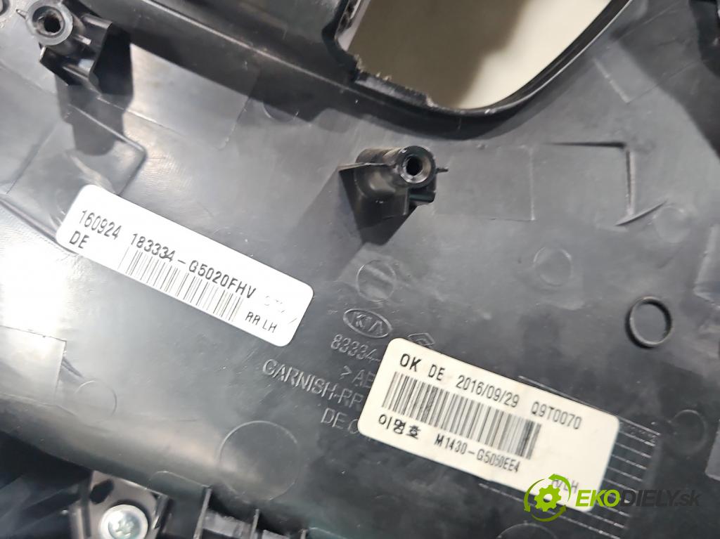Kia Niro I 2016-2022 1.6 GDI 105 HP automatic 77 kW 1580 cm3 5- sedačke: komplet