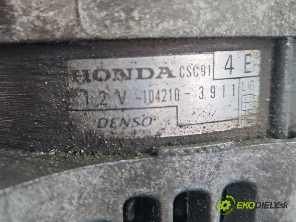 Honda Fr-v 2.2 i-ctdi: 140 hp manual 103 kW 2204 cm3 5- Alternator 104210-3911 (Alternátor)