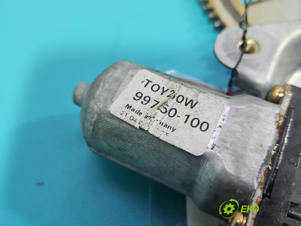 Toyota Corolla Verso II 2004-2009 1.8 vvti 129 HP manual 95 kW 1794 cm3 5- mechanizmus okna predné pravý 69810-0F010