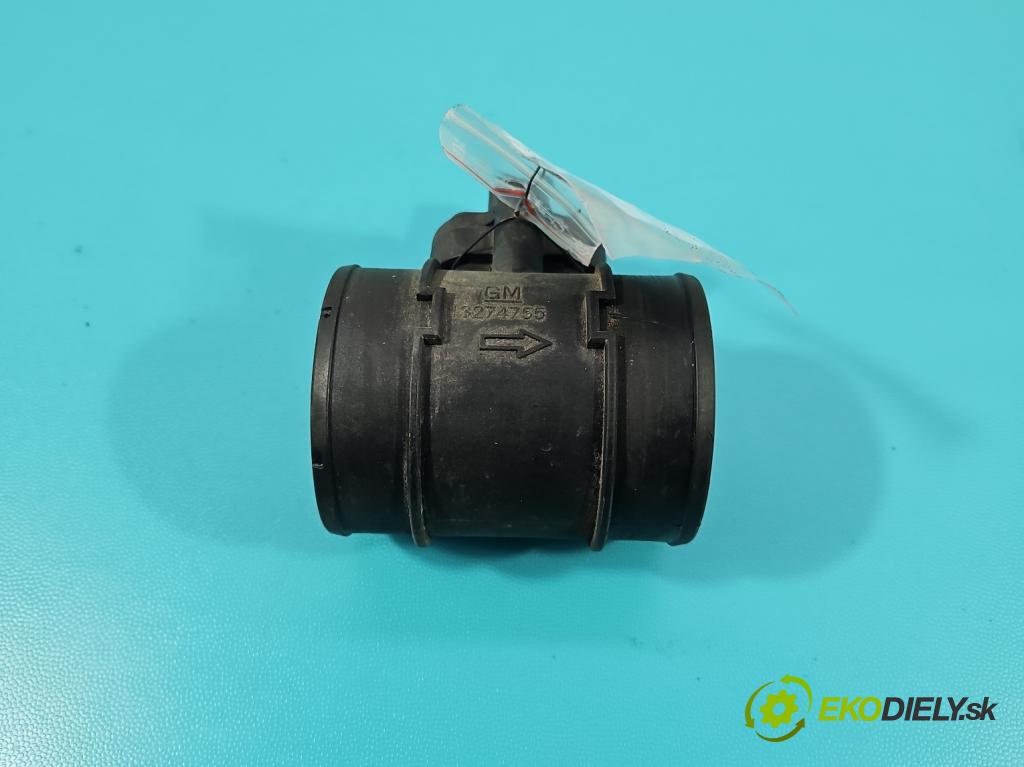 Opel Corsa E 2014-2019 1.3 cdti 75 HP manual 55 kW 1248 cm3 3- průtokoměr: 460023377 (Váha vzduchu)