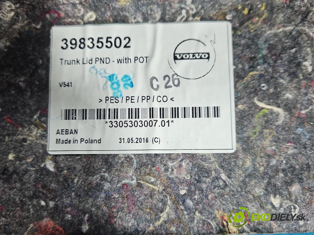 Volvo S90 II 2016- 2.0 T 320KM automatic 235 kW 1969 cm3 4- Čalounictví: kufrové dvere 39835502