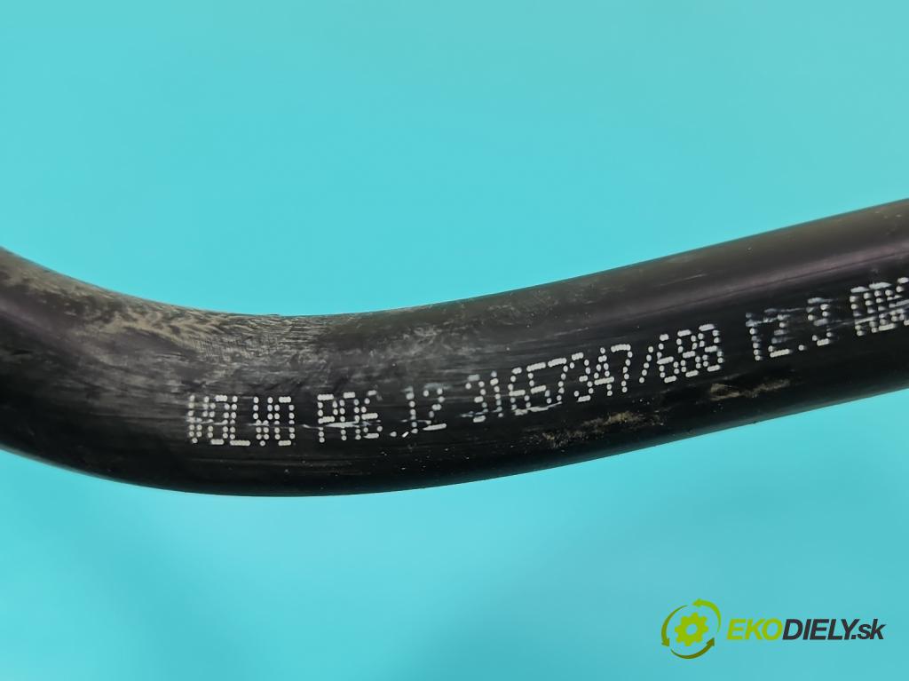 Volvo S90 II 2016- 2.0 T 320KM automatic 235 kW 1969 cm3 4- rúrka systému chladenia 31657347