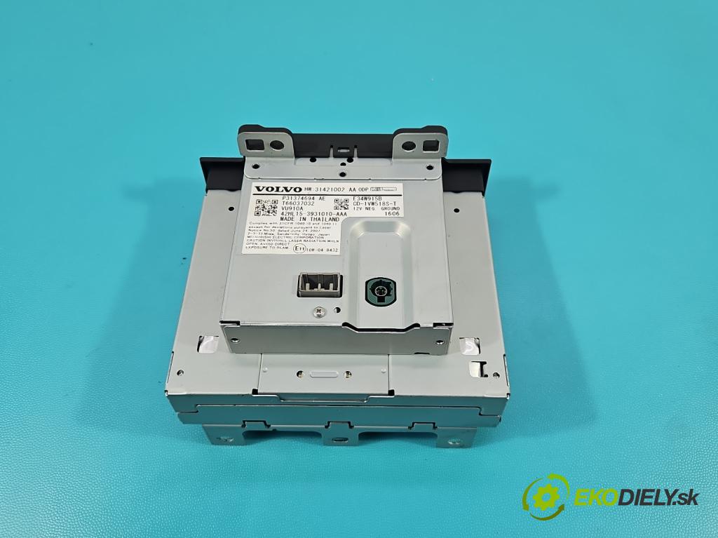 Volvo S90 II 2016- 2.0 T 320KM automatic 235 kW 1969 cm3 4- Menič: cd P31374694AE (CD menič)