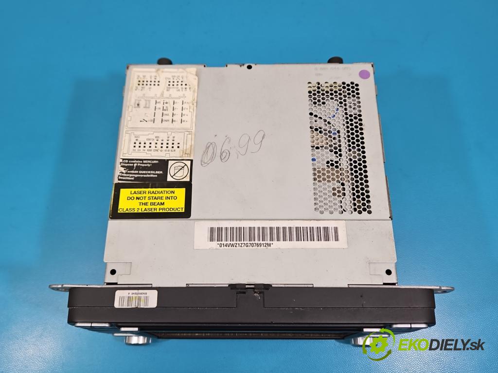 Vw Passat B6 2005-2010 2.0 tdi 170 HP automatic 125 kW 1968 cm3 4- Radio originál 1K0035198C