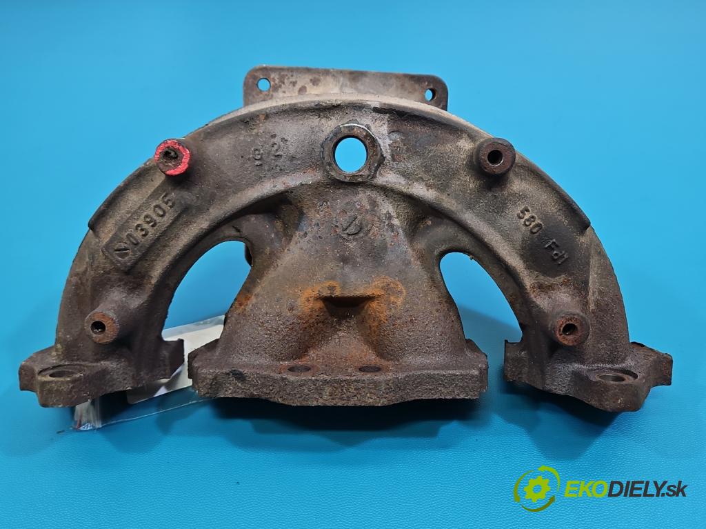 Citroen C4 I 2004-2011 1.4 16V 88 hp manual 65 kW 1360 cm3 3- potrubí výfuk  (Výfukové potrubí)