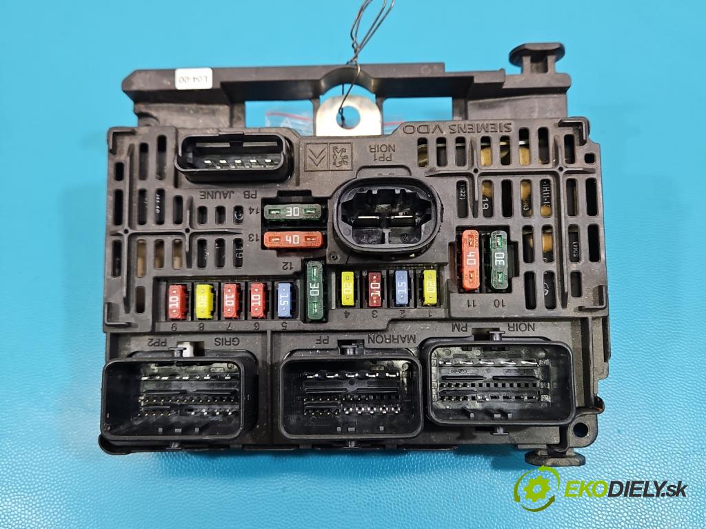 Citroen C4 I 2004-2011 1.4 16V 88 HP manual 65 kW 1360 cm3 3- riadiaca jednotka ostatné 9657718580