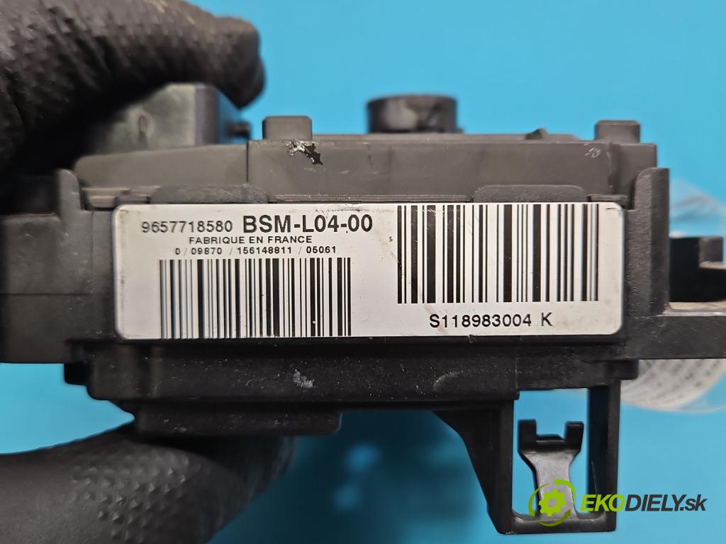 Citroen C4 I 2004-2011 1.4 16V 88 HP manual 65 kW 1360 cm3 3- riadiaca jednotka ostatné 9657718580