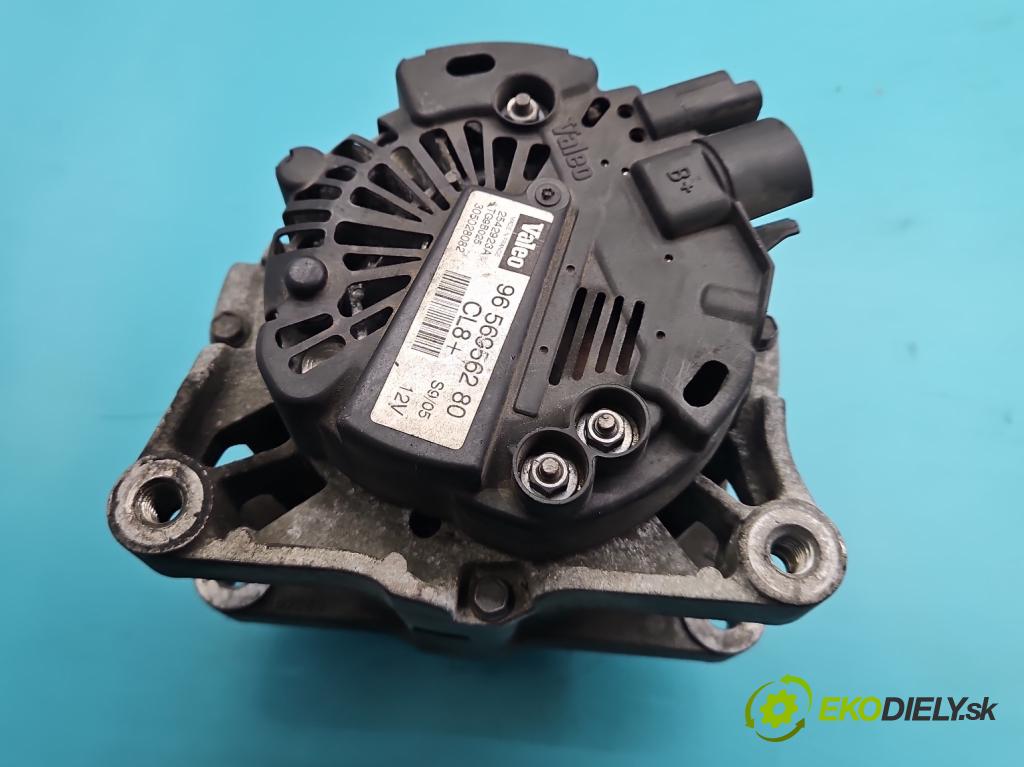 Citroen C4 I 2004-2011 1.4 16V 88 hp manual 65 kW 1360 cm3 3- Alternator 9656956280 (Alternátor)