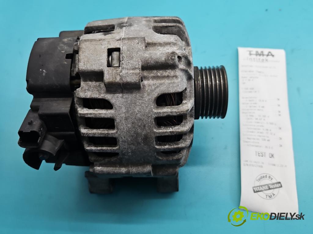 Citroen C4 I 2004-2011 1.4 16V 88 hp manual 65 kW 1360 cm3 3- Alternator 9656956280 (Alternátor)